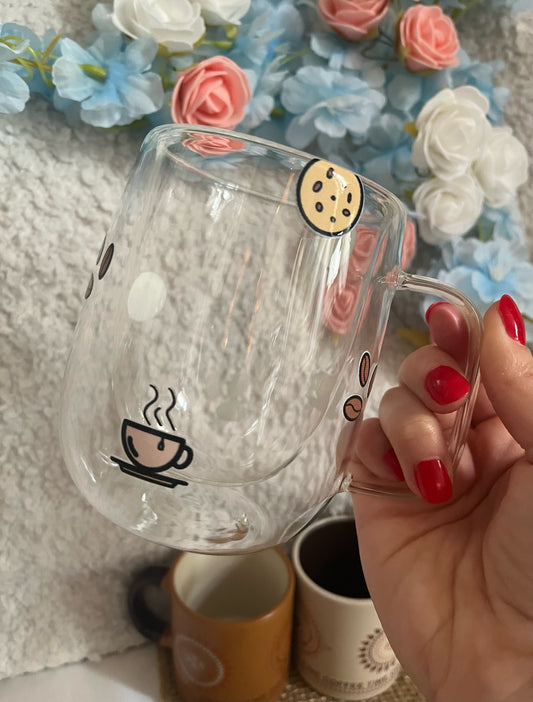 Tasse à double paroi 350ml / Petit déjeuner